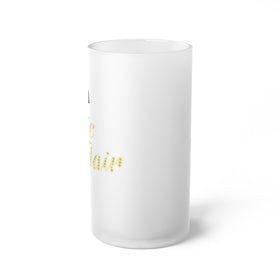 Codename: Ric Flair - Full Color Logo - Frosted Glass Beer Mug