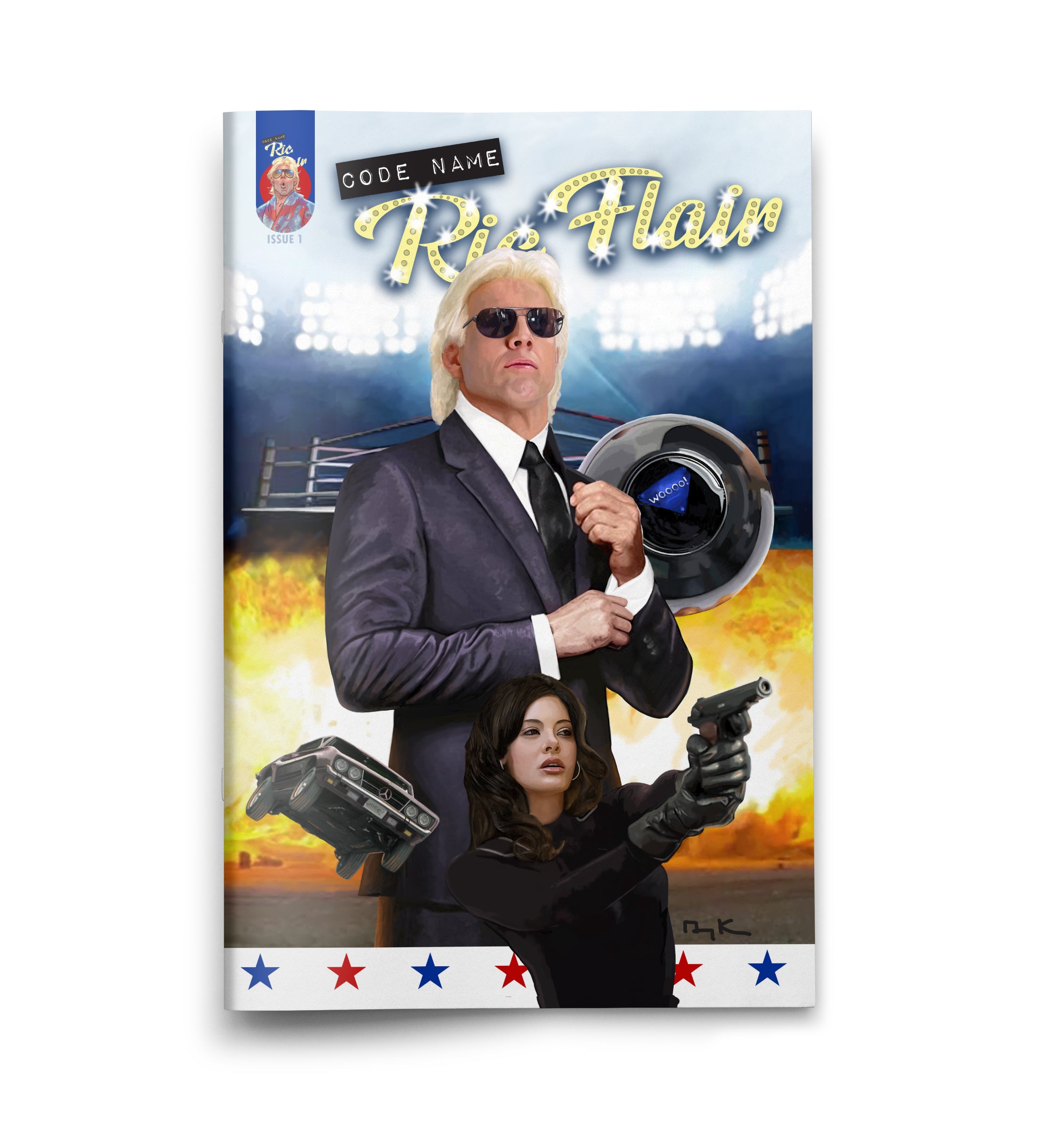 Codename: Ric Flair #1 - Starrcast/Last Match Variant Cover - RicFlair